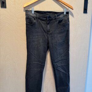 Women's Mott & Bow Mid Rise Skinny Orchard Jeans Dark Gray